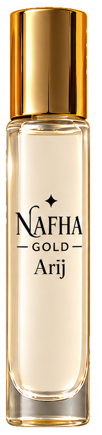 Nafha Gold Arīj capped roll-on perfume