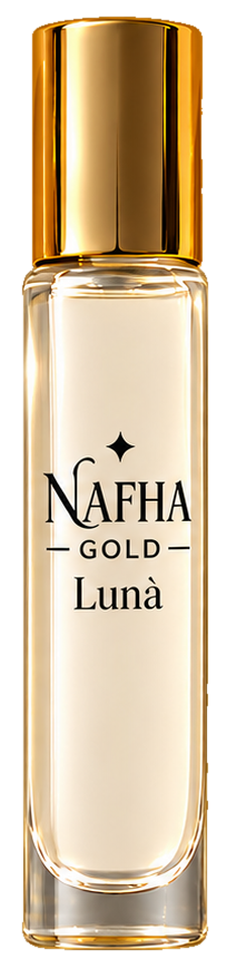 Nafha Gold Lunà capped roll-on perfume